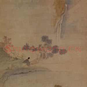 明末清初 石涛《十二条屏》国画山水作品图片鉴赏