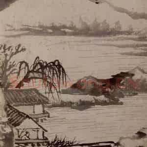 1698年 石涛《山水册》国画山水作品图片鉴赏