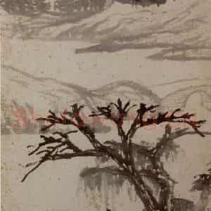 1698年 石涛《山水册》国画山水作品图片鉴赏