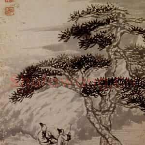 1698年 石涛《山水册》国画山水作品图片鉴赏