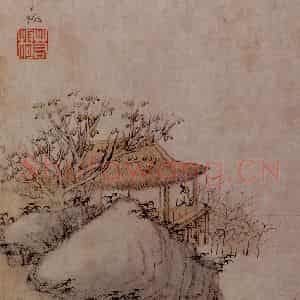 1705年 石涛《唐人诗意图》国画综合作品图片鉴赏