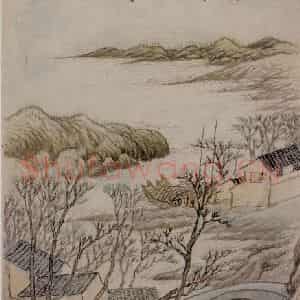 1705年 石涛《唐人诗意图》国画综合作品图片鉴赏