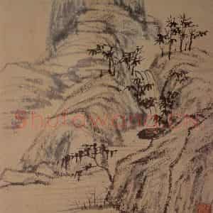 明末清初 石涛《山水册》国画山水作品图片鉴赏