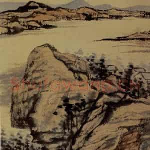 明末清初 石涛《山水册》国画山水作品图片鉴赏