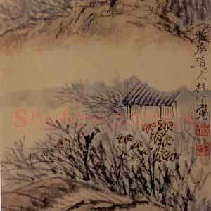 明末清初 石涛《山水册》国画山水作品图片鉴赏