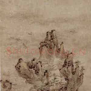 1686年 石涛《海屋奇观图》国画综合作品图片鉴赏