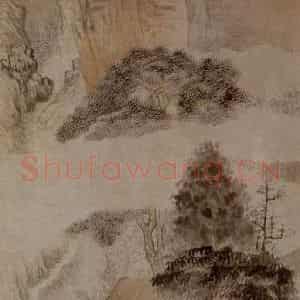 1690年 石涛《酔吟图》国画综合作品图片鉴赏
