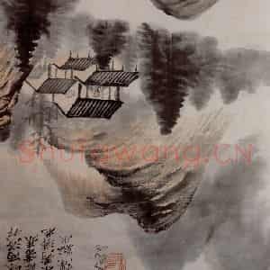 1690年 石涛《书画杂册14开》国画综合作品图片鉴赏