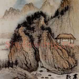 1690年 石涛《书画杂册14开》国画综合作品图片鉴赏