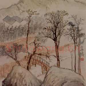 1693年 石涛《书画合璧》国画综合作品图片鉴赏
