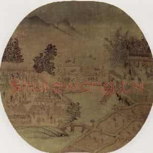 北宋 杨威《耕获图》国画人物作品图片鉴赏