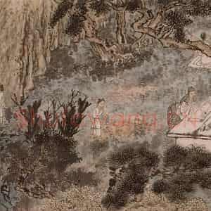 清代 石涛《西园雅图集图卷》国画人物作品图片鉴赏