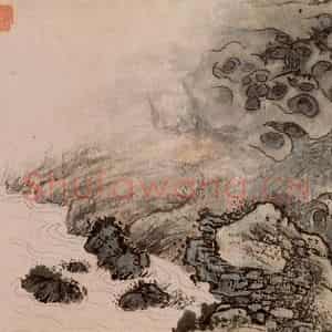 清代 石涛《西园雅图集图卷》国画人物作品图片鉴赏