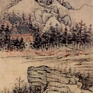 清代 石涛《书画册》国画山水作品图片鉴赏