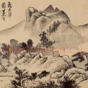 清代 石涛《山水花卉册》国画综合作品图片鉴赏