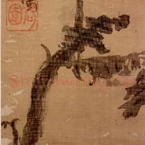 清代 朱耷《花鸟册》国画花鸟作品图片鉴赏