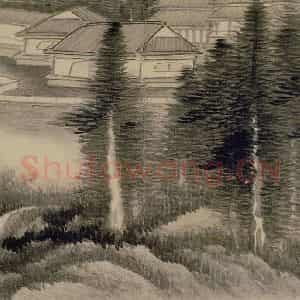 清代 龚贤《山水册》国画山水作品图片鉴赏