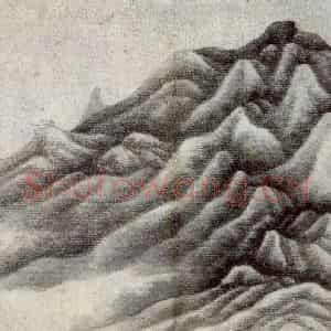 清代 龚贤《山水册》国画山水作品图片鉴赏