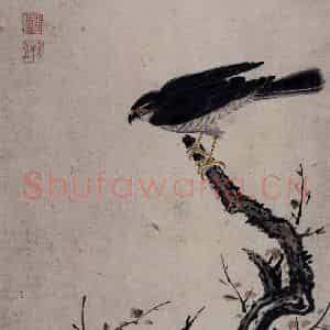 清代 张穆《禽鸟骏马图册》国画花鸟作品图片鉴赏
