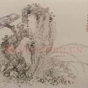 清代 张穆《郑邑侯思诗书画册》国画花鸟作品图片鉴赏