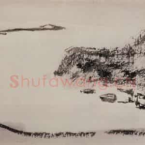 清代 黄般若《香江野趣图册》国画山水作品图片鉴赏