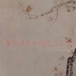 清代 张穆《鹰图轴》国画花鸟作品图片鉴赏