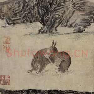 清代 张穆《翎毛珍兽图册》国画花鸟作品图片鉴赏