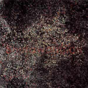 1988年 冯今松《流光溢彩可是花》国画山水作品图片鉴赏