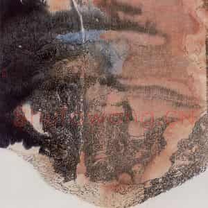 1993年 冯今松《可为知者留秋韵》国画山水作品图片鉴赏