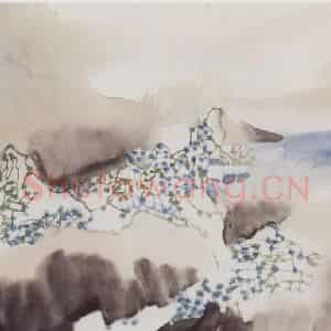 1998年 冯今松《江南赋》国画山水作品图片鉴赏