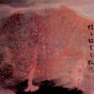 2003年 冯今松《橘子红了》国画花鸟作品图片鉴赏