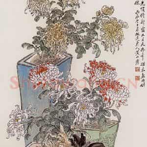 黄山寿《大富贵》国画花鸟作品图片鉴赏