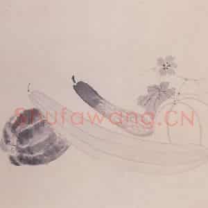 明代 沈周《观物之生图册》国画花鸟作品图片鉴赏