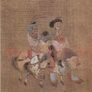 明代 无款《诸夷职贡图轴》国画人物作品图片鉴赏
