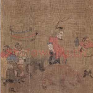 明代 无款《诸夷职贡图轴》国画人物作品图片鉴赏
