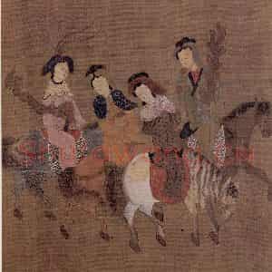 明代 无款《诸夷职贡图轴》国画人物作品图片鉴赏