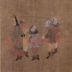 明代 无款《诸夷职贡图轴》国画人物作品图片鉴赏