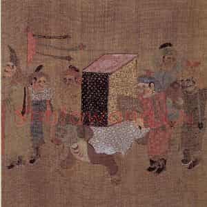 明代 无款《诸夷职贡图轴》国画人物作品图片鉴赏