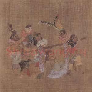 明代 无款《诸夷职贡图轴》国画人物作品图片鉴赏