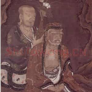无款《十六罗汉像屏》国画人物作品图片鉴赏