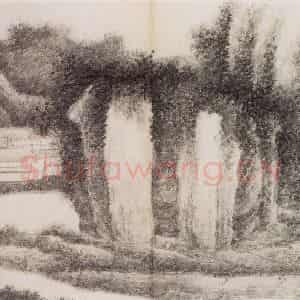 龚贤《山水册》国画山水作品图片鉴赏
