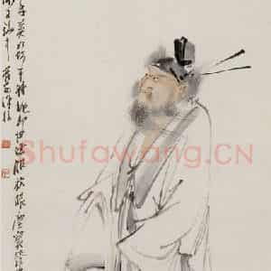 徐燕孙《钟馗》国画人物作品图片鉴赏