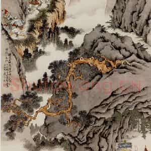 徐燕孙《钟进士畋猎图》国画人物作品图片鉴赏