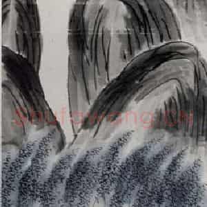 1922年 齐白石《山水条屏》国画山水作品图片鉴赏