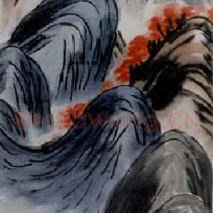 1922年 齐白石《山水条屏》国画山水作品图片鉴赏