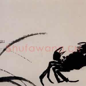 1924年 齐白石《花鸟鱼虫册页》国画花鸟作品图片鉴赏