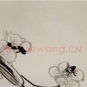 1924年 齐白石《花鸟鱼虫册页》国画花鸟作品图片鉴赏