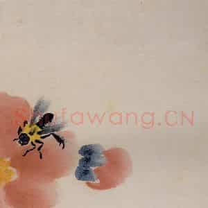 1924年 齐白石《草虫册页》国画花鸟作品图片鉴赏