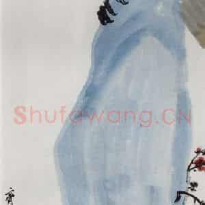 1924年 齐白石《花鸟四条屏》国画花鸟作品图片鉴赏