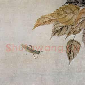 1921年 齐白石《广豳风图册》国画花鸟作品图片鉴赏